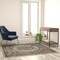 Flash Furniture Ivory 5x5 Square Traditional Persian Style Rug NR-RGB401-55-IV-GG - alternate 1